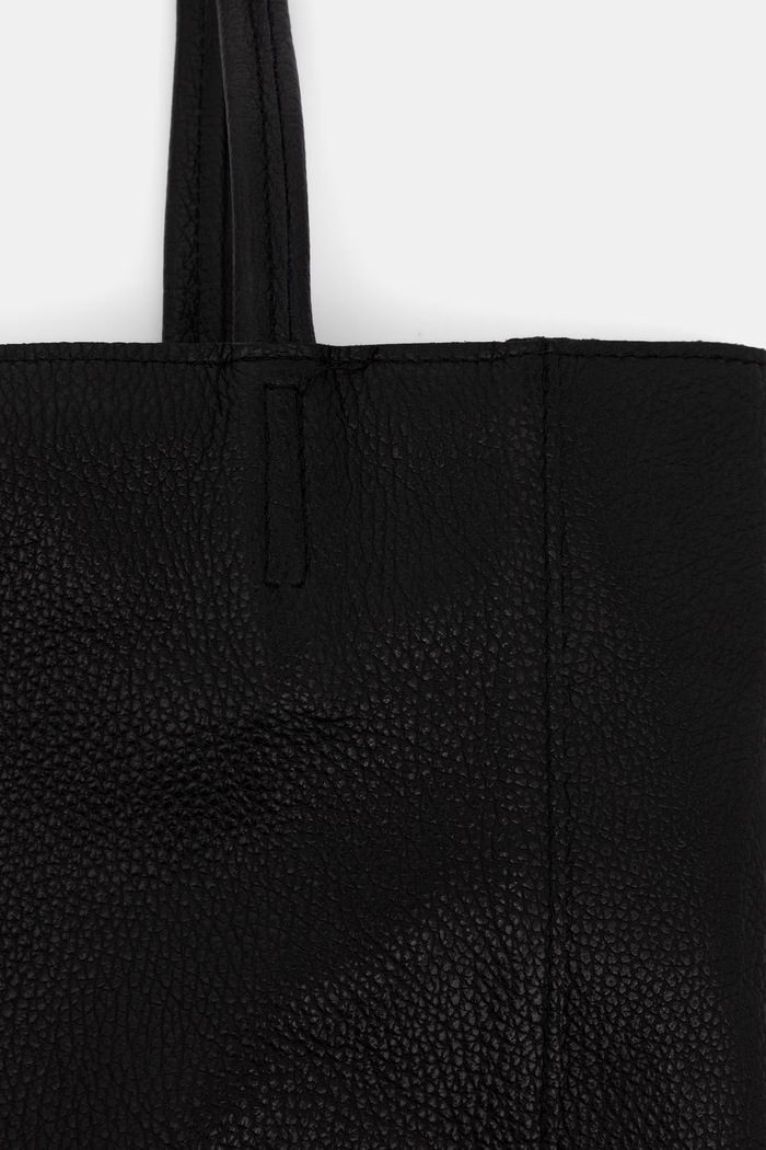 Torebka shopper damska skórzana Answear.LAB m.075.podszewka.hak czarny