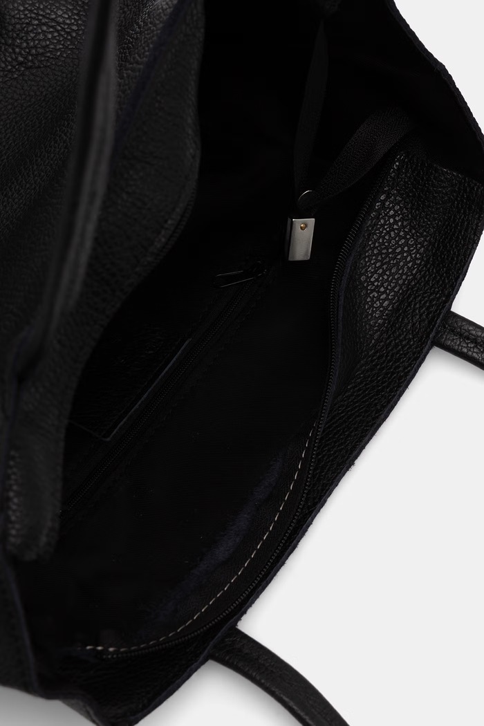 Torebka shopper damska skórzana Answear.LAB czarny m.075.podszewka.hak