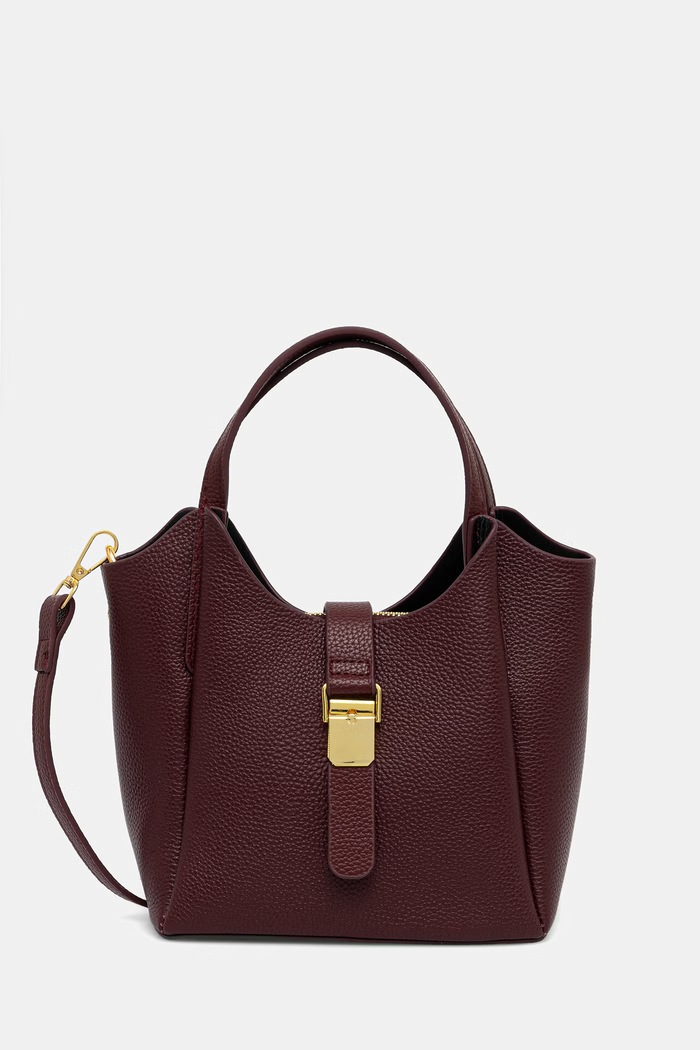 Answear.LAB poseta de piele uni burgundia BG3.3.cjk