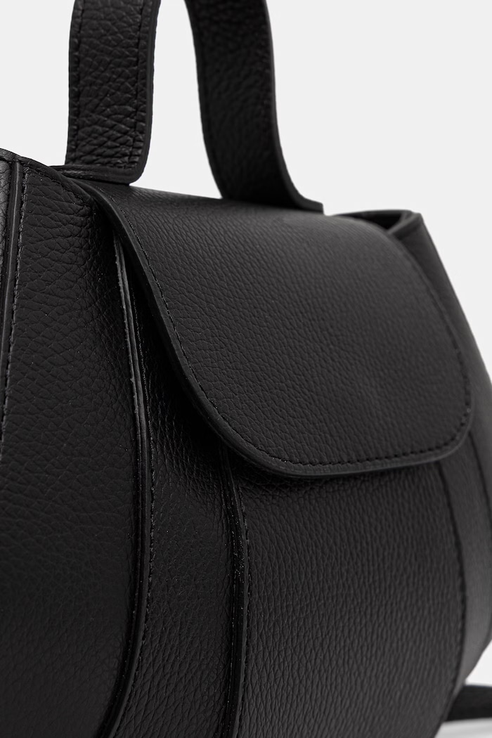 Answear.LAB geantă crossbody pentru femei, din piele negru MZB1204.iak