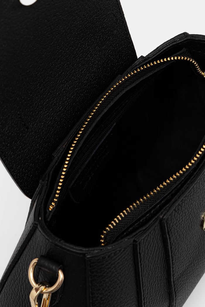 Answear.LAB geantă crossbody pentru femei, din piele MZB1204.iak negru