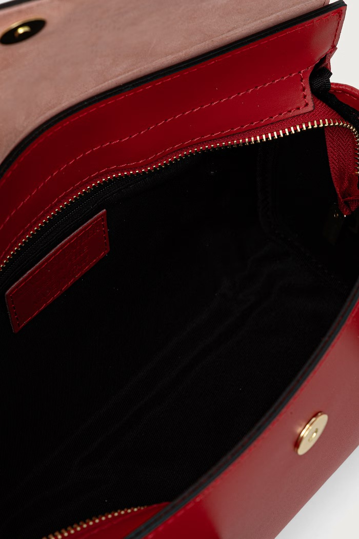 Answear.LAB torebka shopper damska skórzana RXB8208.iak czerwony