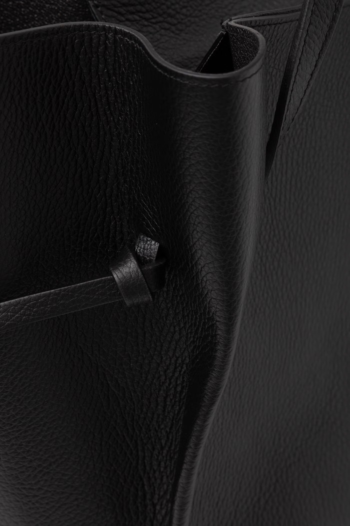 Answear.LAB geantă shopper pentru femei, din piele negru AAS0303.iak