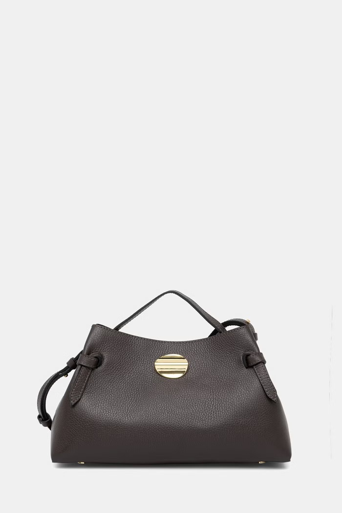 Answear.LAB crossbody kabelka dámska kožená hnedá WS26-TOD162