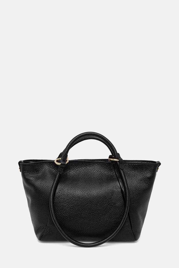Answear.LAB shopper torba ženska usnjena črna WS26-TOD164