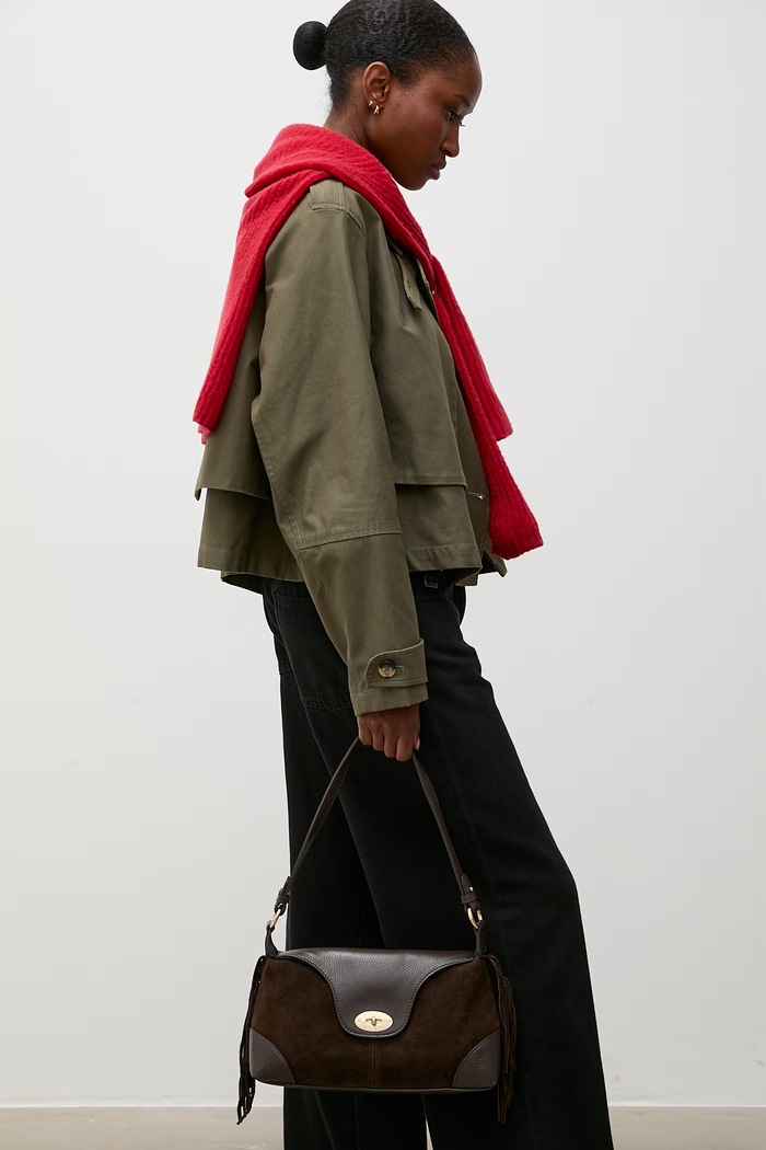 Answear.LAB crossbody kabelka dámská kožená c00056