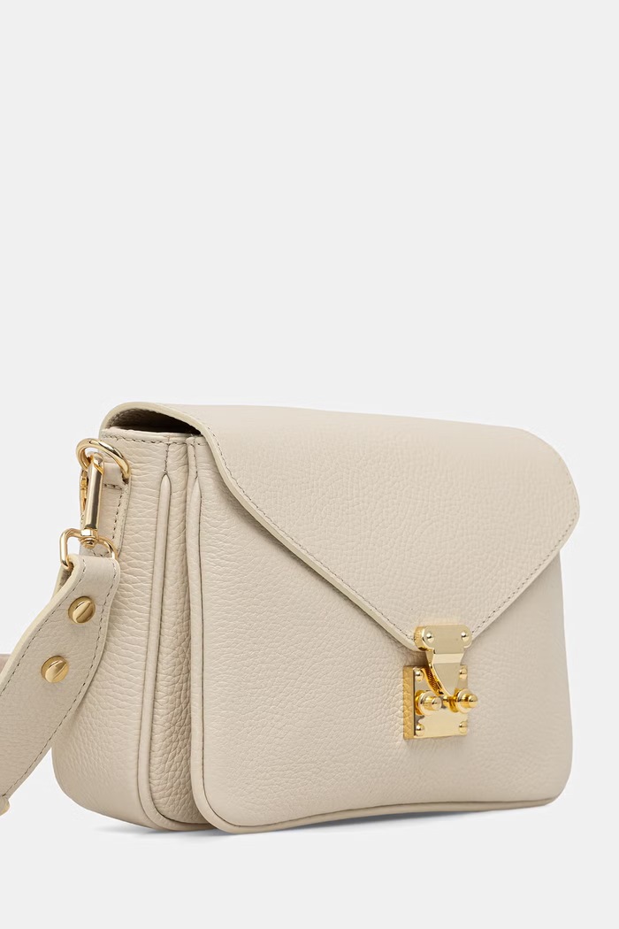 Answear.LAB geantă crossbody pentru femei, din piele a00016 bej WS26