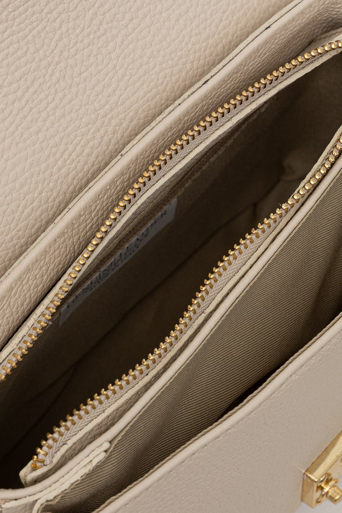 Answear.LAB geantă crossbody pentru femei, din piele a00016 bej