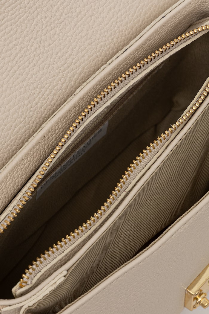 Answear.LAB geantă crossbody pentru femei, din piele a00016 bej