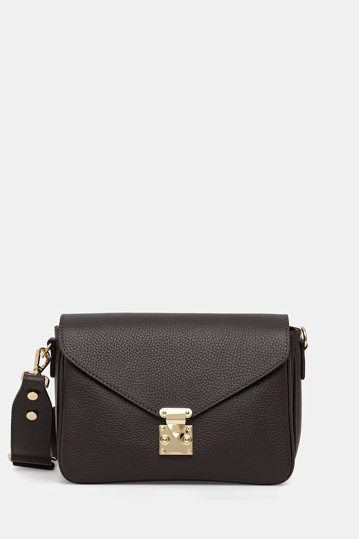 Answear.LAB geantă crossbody pentru femei, din piele maro a00016