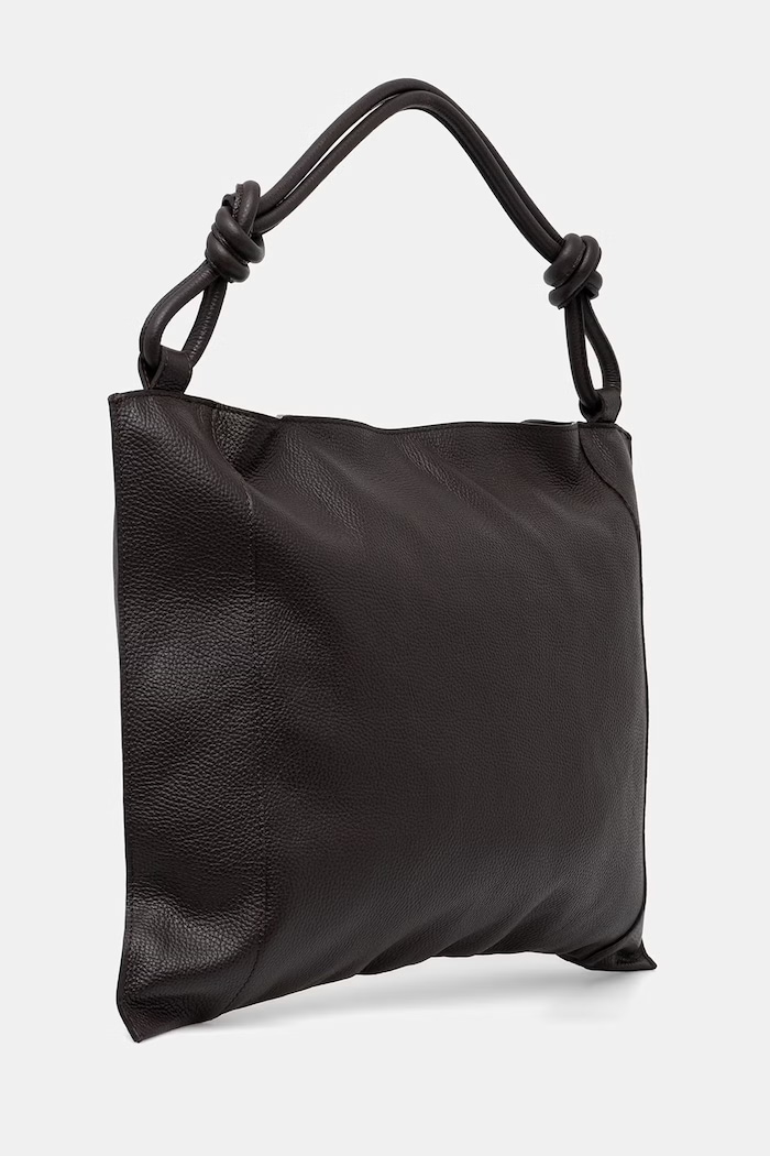 Answear.LAB geantă shopper pentru femei, din piele 1406.hak maro WS26