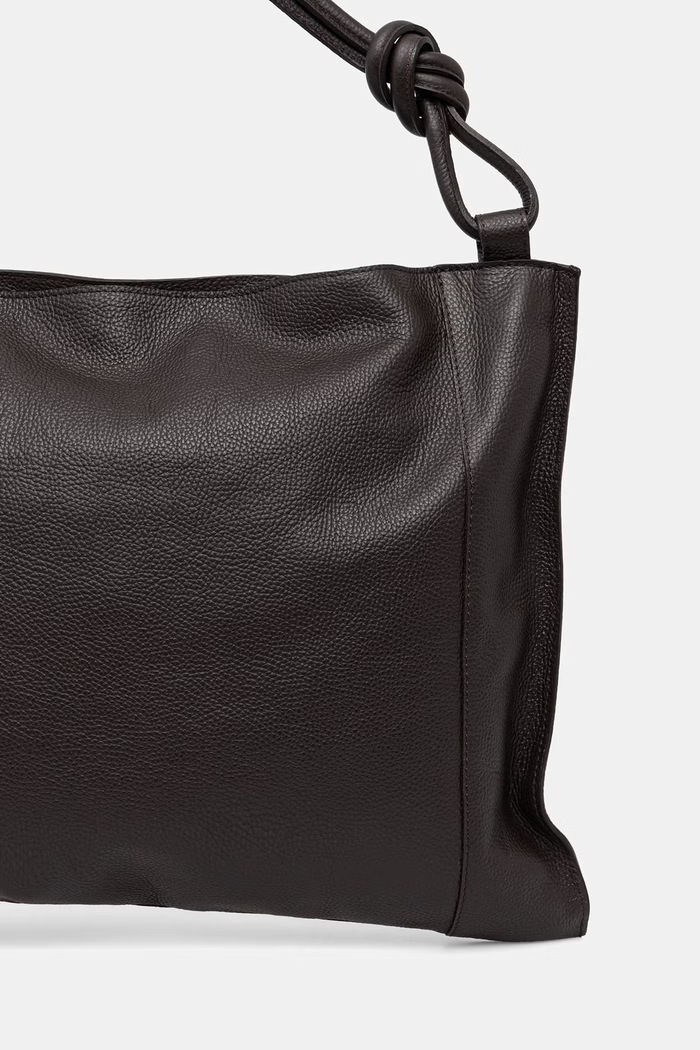 Accesorii Answear.LAB geantă shopper pentru femei, din piele 1406.hak maro