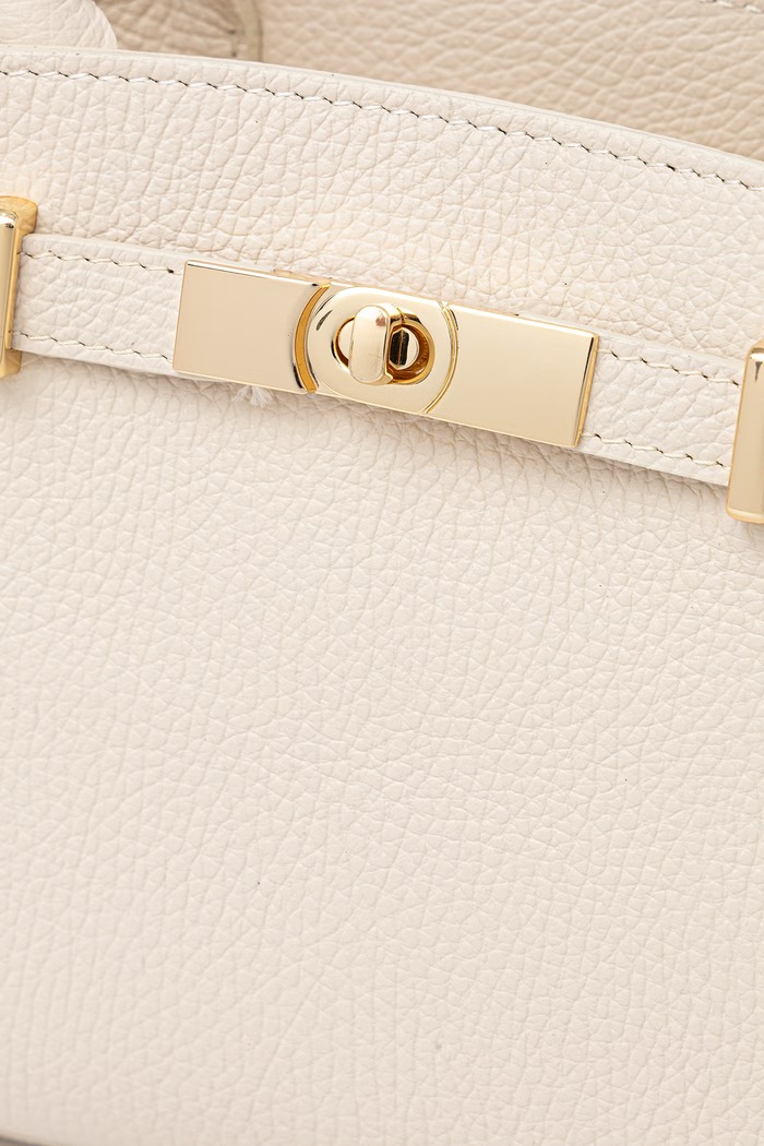 Answear.LAB torebka crossbody damska skórzana 1499.hak beżowy