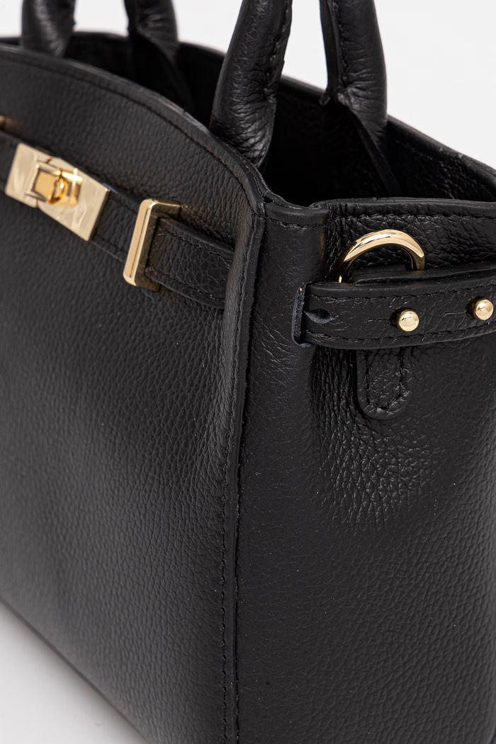 Answear.LAB torebka crossbody damska skórzana czarny 1499.hak