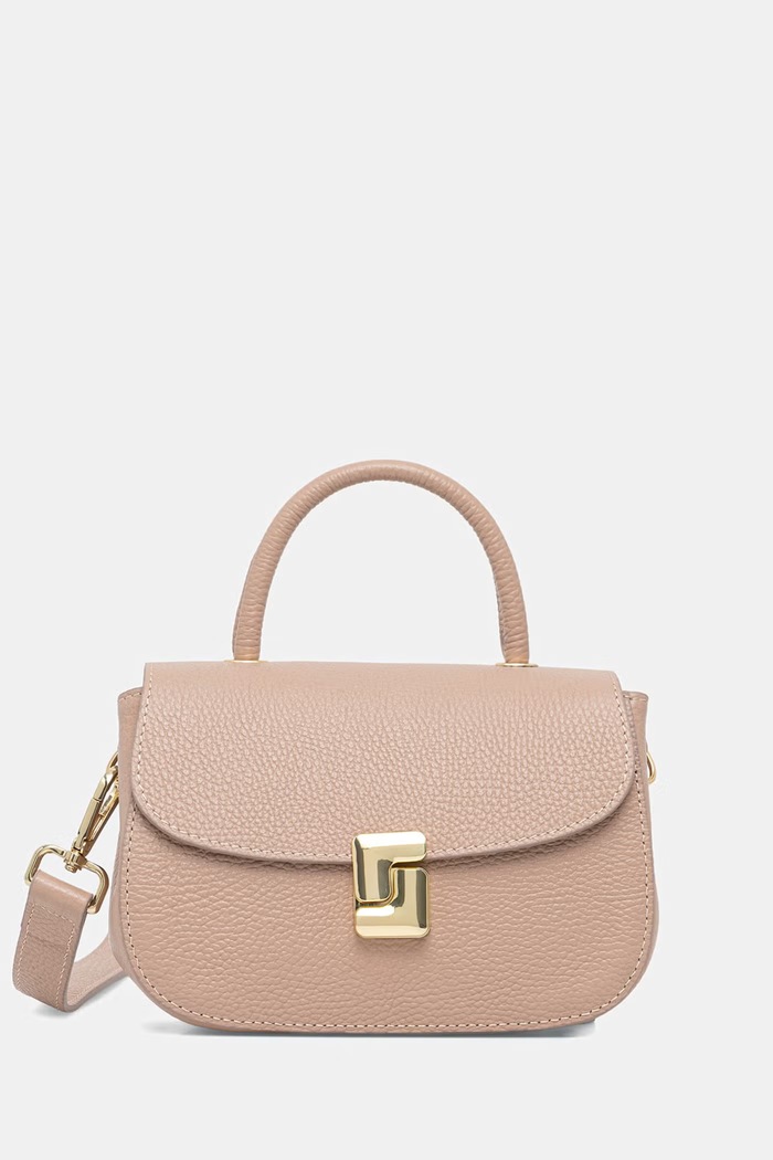 Answear.LAB torebka crossbody damska skórzana różowy SR39ML.PSR
