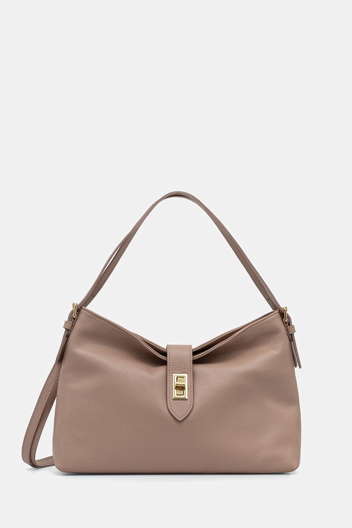 Answear.LAB kabelka typu shopper dámska kožená ružová SR40ML.PSR