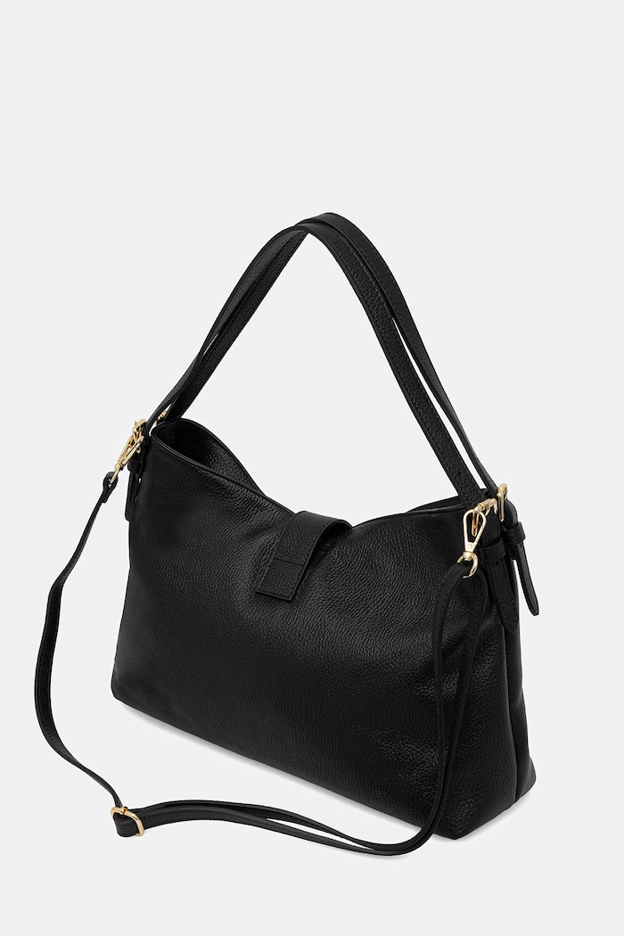 Doplnky Answear.LAB kabelka typu shopper dámska kožená SR40ML.PSR čierna