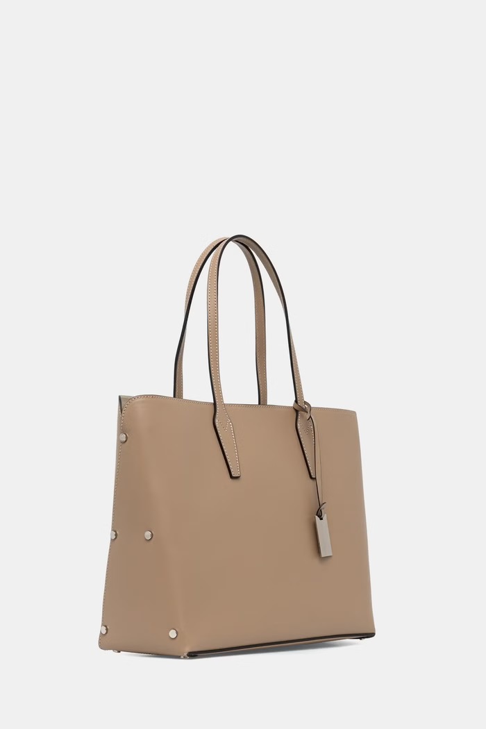 Answear.LAB torebka shopper damska skórzana SR46DL.PSR beżowy WS26