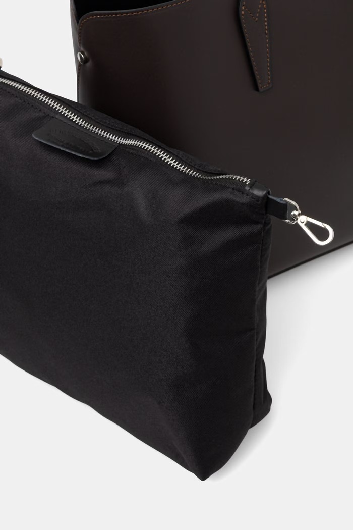 Answear.LAB torebka shopper damska skórzana SR46DL.PSR brązowy