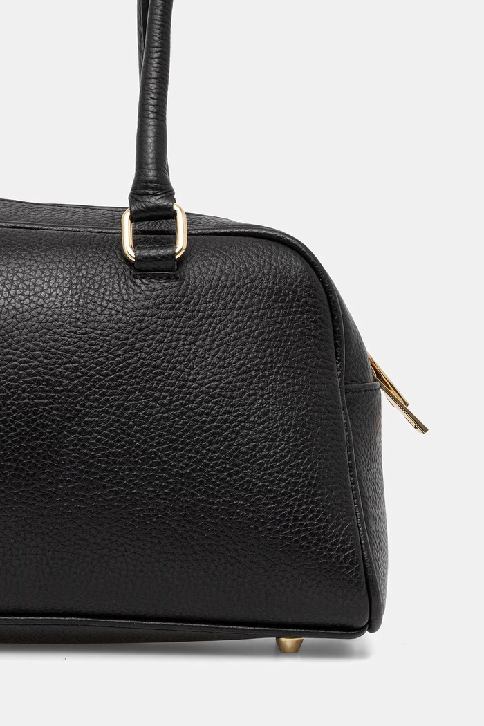 Doplnky Answear.LAB crossbody kabelka dámska kožená SR50ML.PSR čierna