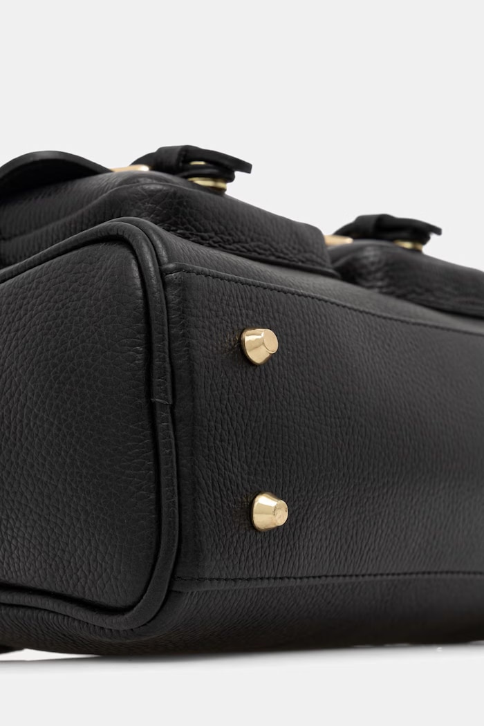 Answear.LAB crossbody kabelka dámska kožená SR50ML.PSR čierna