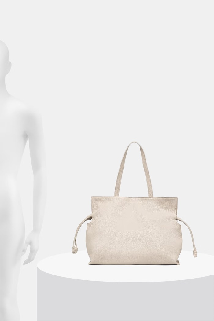 Answear.LAB kabelka typu shopper dámska kožená SR51DL.PSR