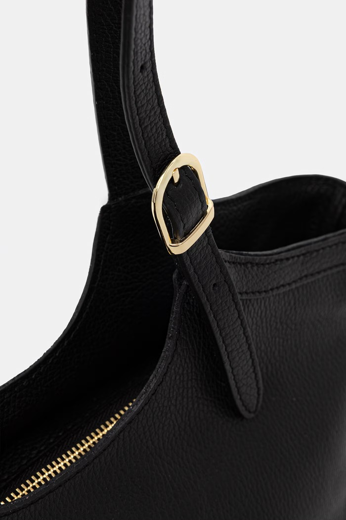 Answear.LAB crossbody kabelka dámska kožená čierna SR53SL.PSR