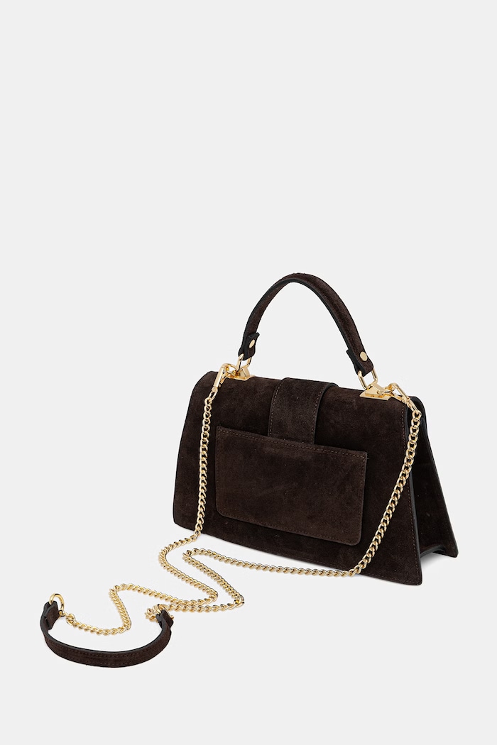 Accesorii Answear.LAB geantă shopper pentru femei, din piele întoarsă CDZ220123.ijk maro