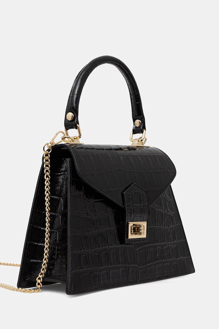 Answear.LAB geantă crossbody pentru femei din piele WQB1201.ijk negru WS26