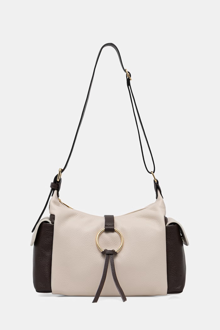 Answear.LAB geantă shopper pentru femei, din piele bej LNT12027.ijk