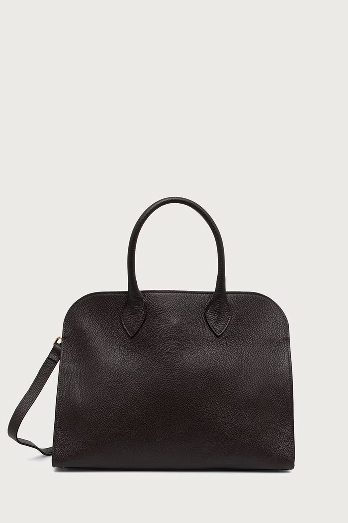 Answear.LAB torebka shopper damska skórzana brązowy hzb12055.ijk