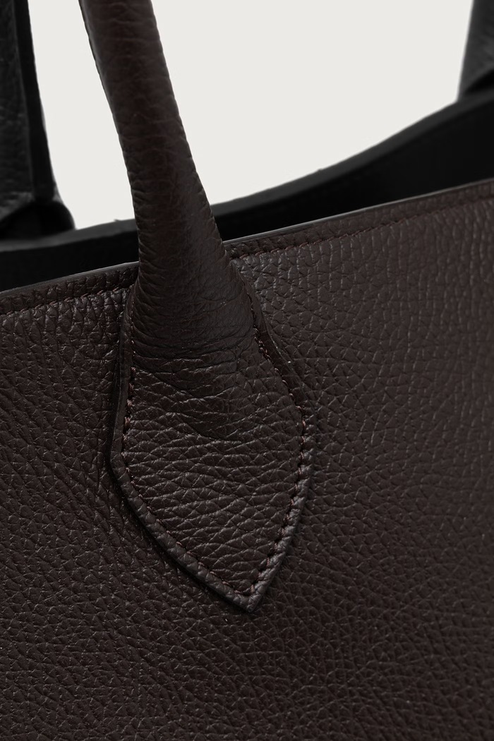 Answear.LAB torebka shopper damska skórzana brązowy hzb12055.ijk