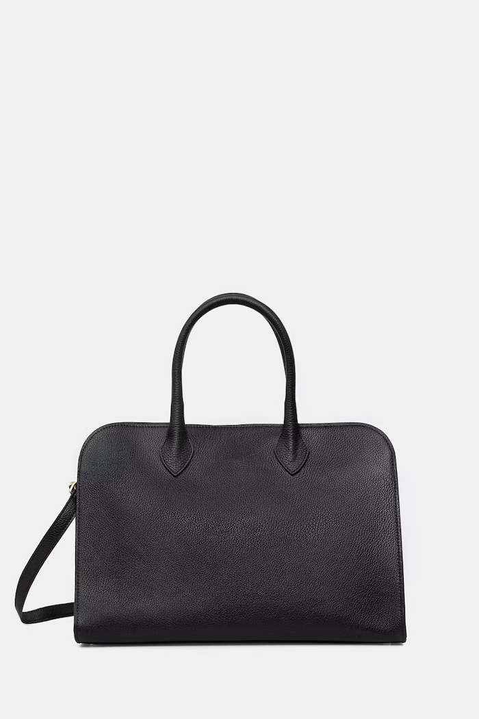Answear.LAB geantă shopper pentru femei, din piele negru hzb12055.ijk