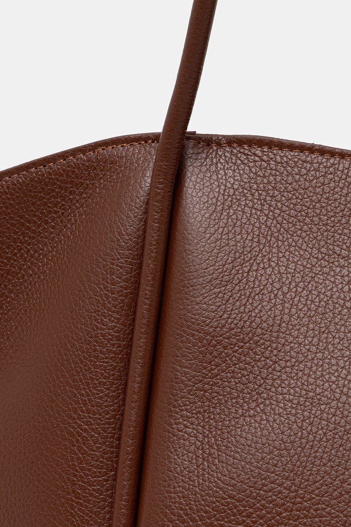 Answear.LAB torebka shopper damska skórzana brązowy sys1207.ijk