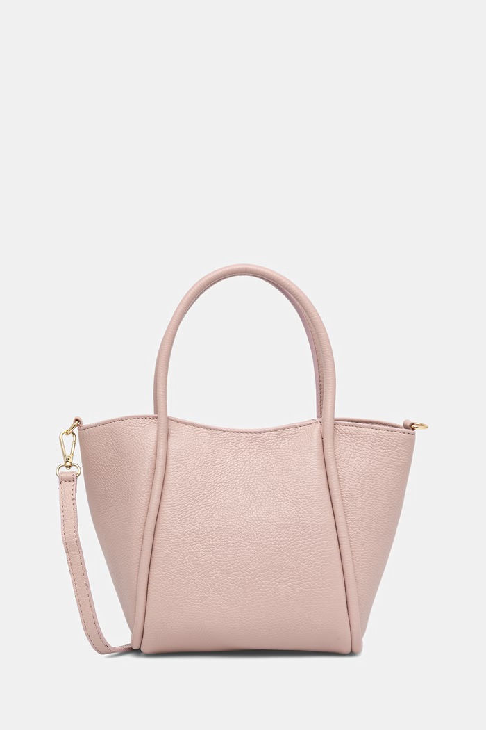 Answear.LAB torebka shopper damska skórzana różowy sys1204.ijk