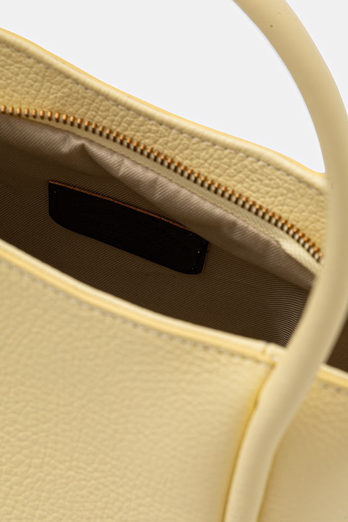Answear.LAB torebka shopper damska skórzana sys1204.ijk żółty