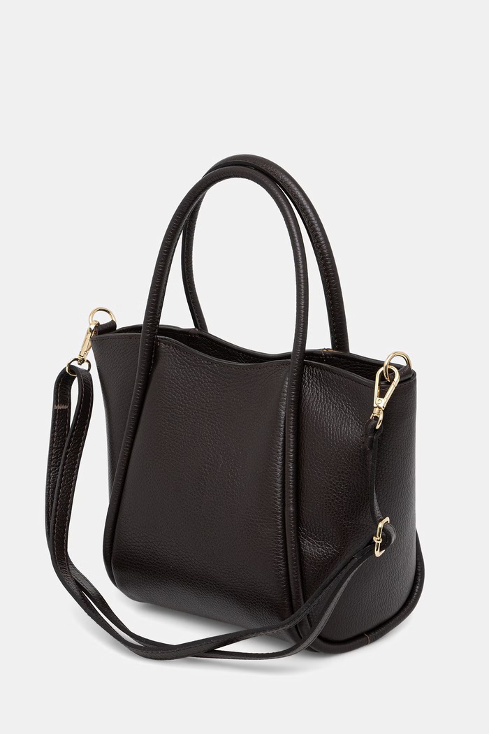 Akcesoria Answear.LAB torebka shopper damska skórzana sys1204.ijk brązowy