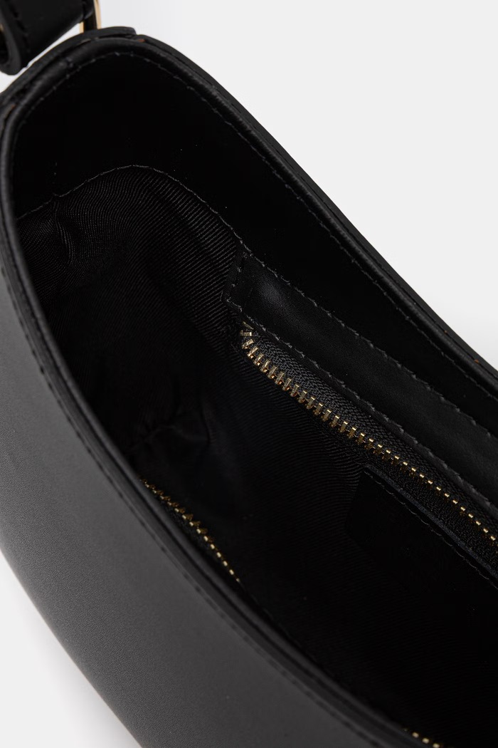 Answear.LAB Crossbody kabelka dámska kožená 2356.isr čierna