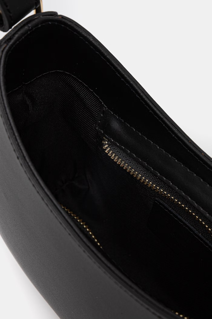 Answear.LAB Crossbody kabelka dámska kožená 2356.isr čierna
