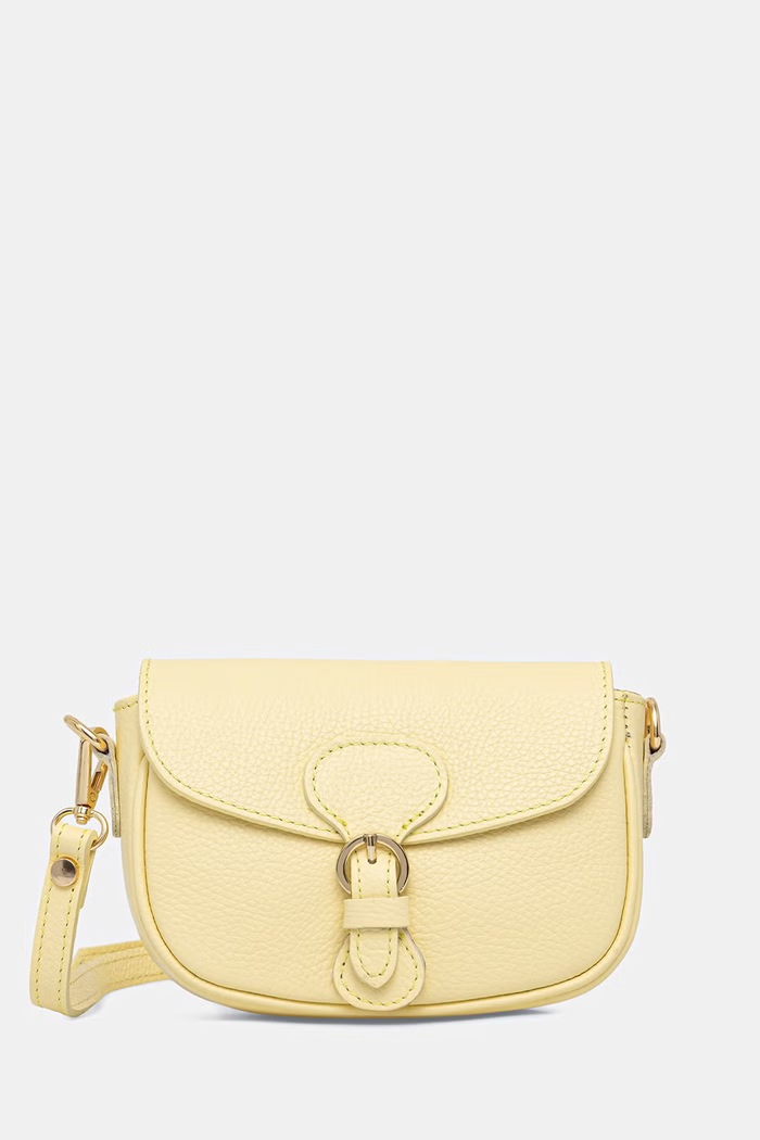 Answear.LAB geantă crossbody pentru femei, din piele galben 110506