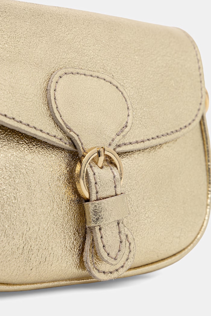 Answear.LAB torebka crossbody damska skórzana złoty 110506