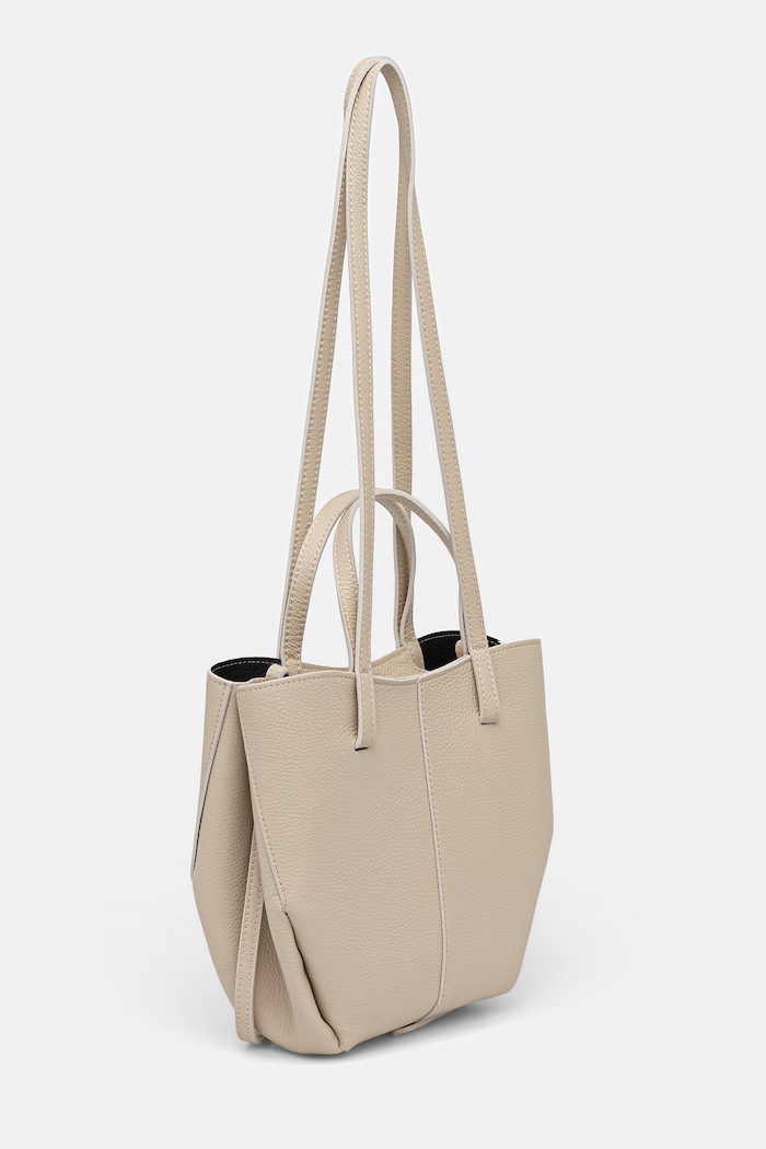 Answear.LAB női bőr táska a00003-p.leather.ijk bézs WS26