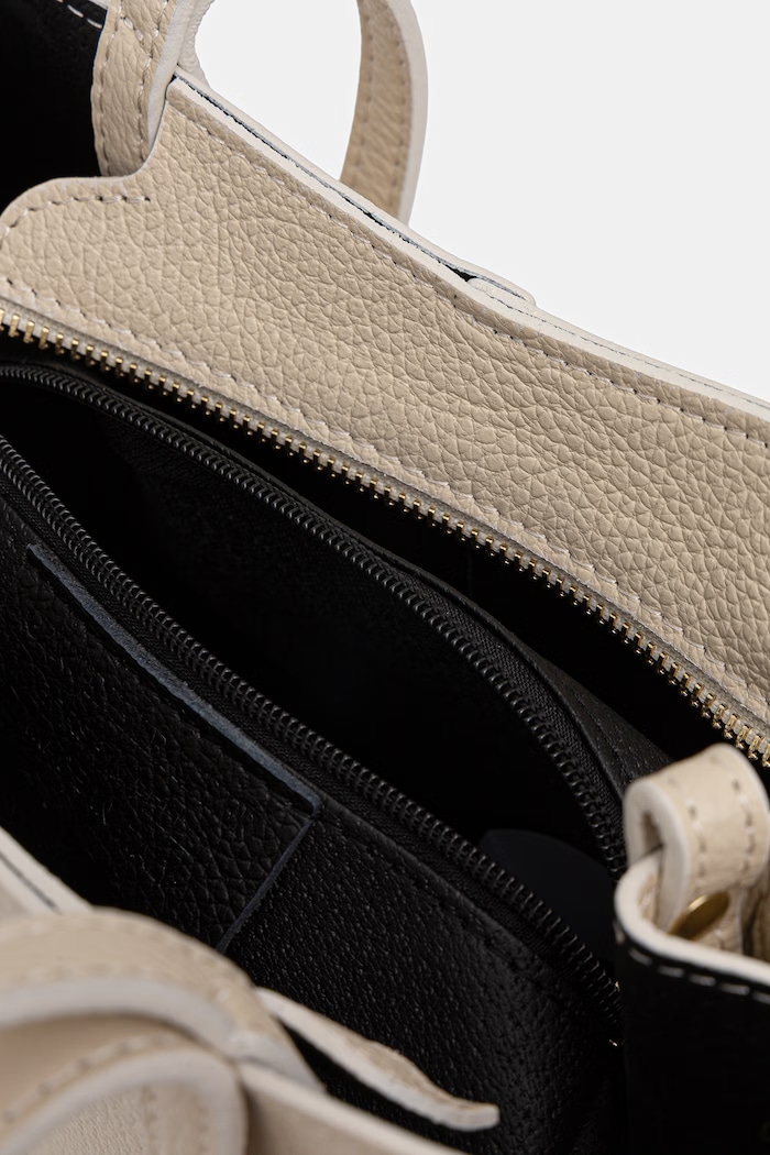 Answear.LAB női bőr táska bézs a00003-p.leather.ijk