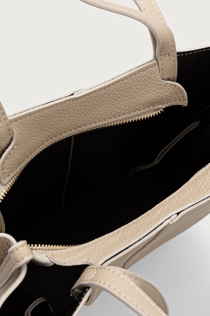 Torebka damska skórzana Answear.LAB beżowy a00003-p.leather.ijk