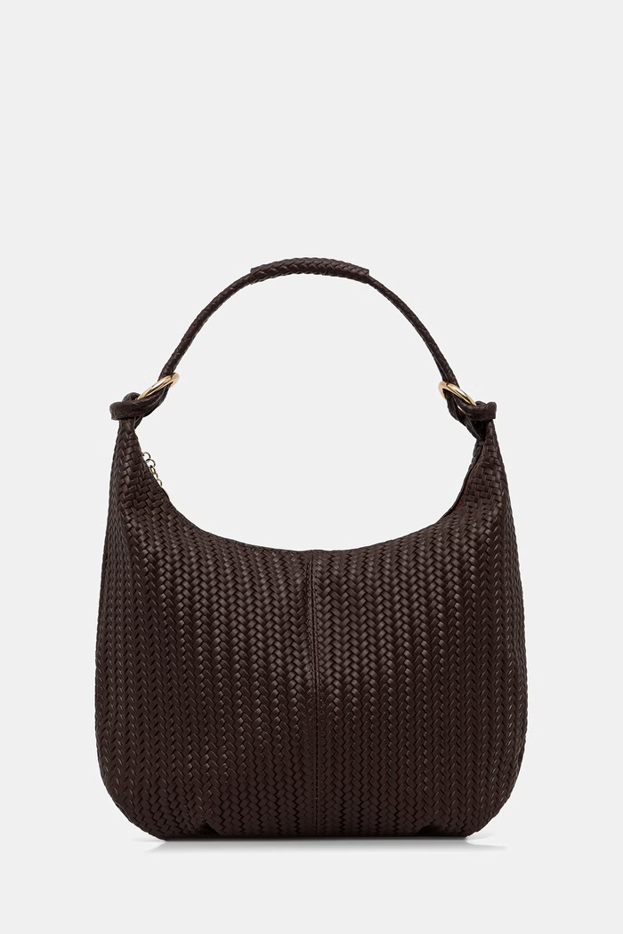 Answear.LAB torebka hobo damska skórzana brązowy A00113.ijk