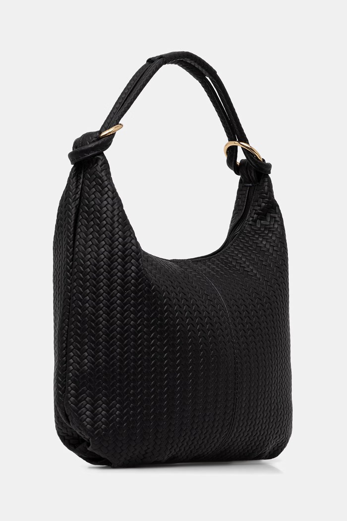 Answear.LAB torebka hobo damska skórzana A00113.ijk czarny WS26