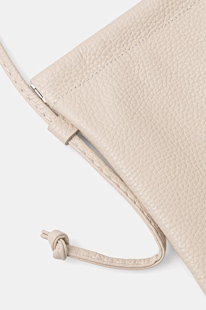 Answear.LAB torebka crossbody damska skórzana beżowy 44886.isr