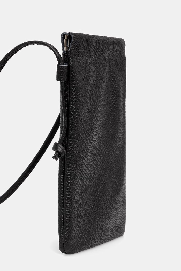 Answear.LAB torebka crossbody damska skórzana 44886.isr czarny WS26