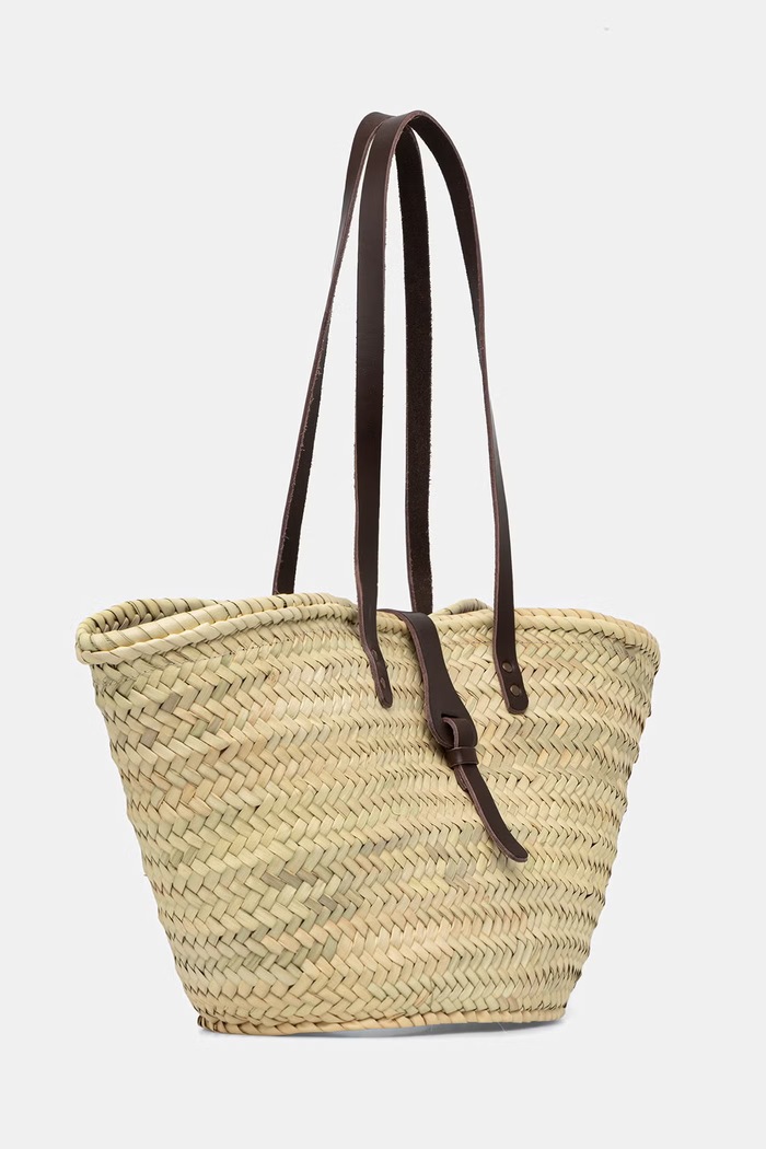 Answear.LAB kabelka typu shopper dámska pletená 42202.hak béžová WS26