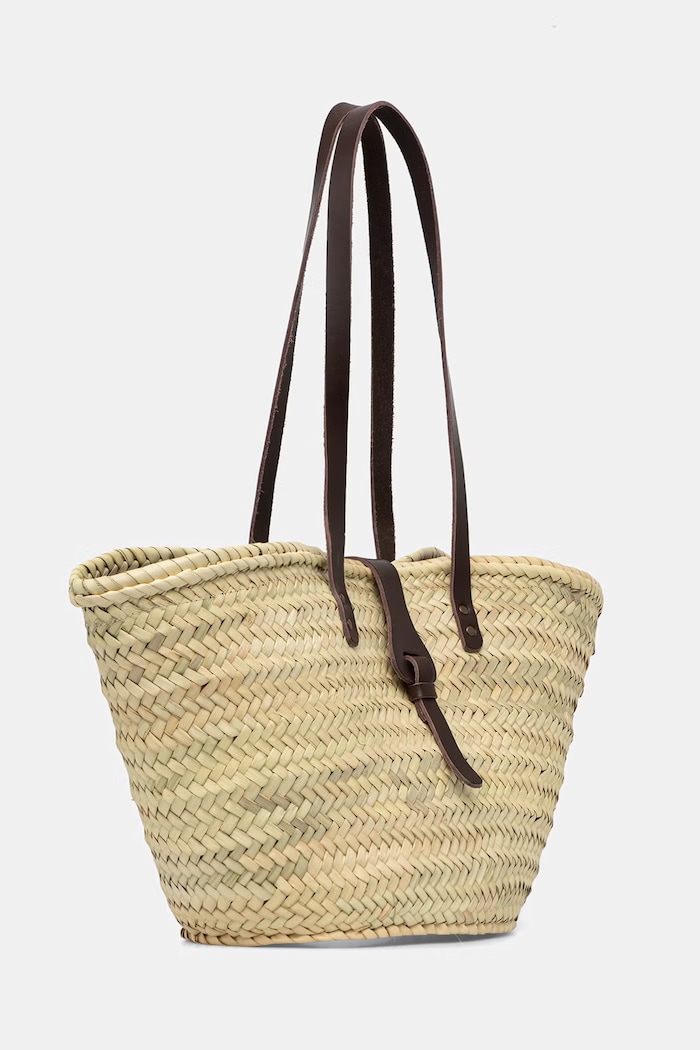 Answear.LAB kabelka typu shopper dámska pletená 42202.hak béžová WS26